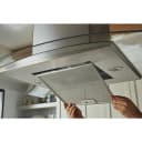 36" Curved Glass Island Mount Range Hood view 21