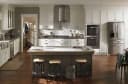 36" Modern Glass Island Mount Range Hood view 6