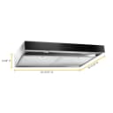 36" Range Hood with Boost Function view 4