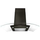30" Concave Glass Wall Mount Range Hood view 9