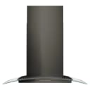 30" Concave Glass Wall Mount Range Hood view 14
