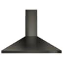 36" Contemporary Black Stainless Wall Mount Range Hood view 1