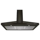36" Contemporary Black Stainless Wall Mount Range Hood view 5