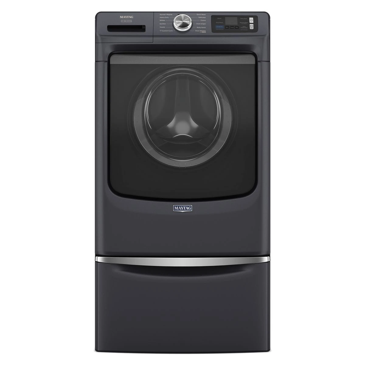 15.5" Pedestal for Front Load Washer and Dryer with Storage