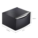 15.5" Pedestal for Front Load Washer and Dryer with Storage view 7