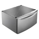 15.5" Pedestal for Front Load Washer and Dryer with Storage view 1