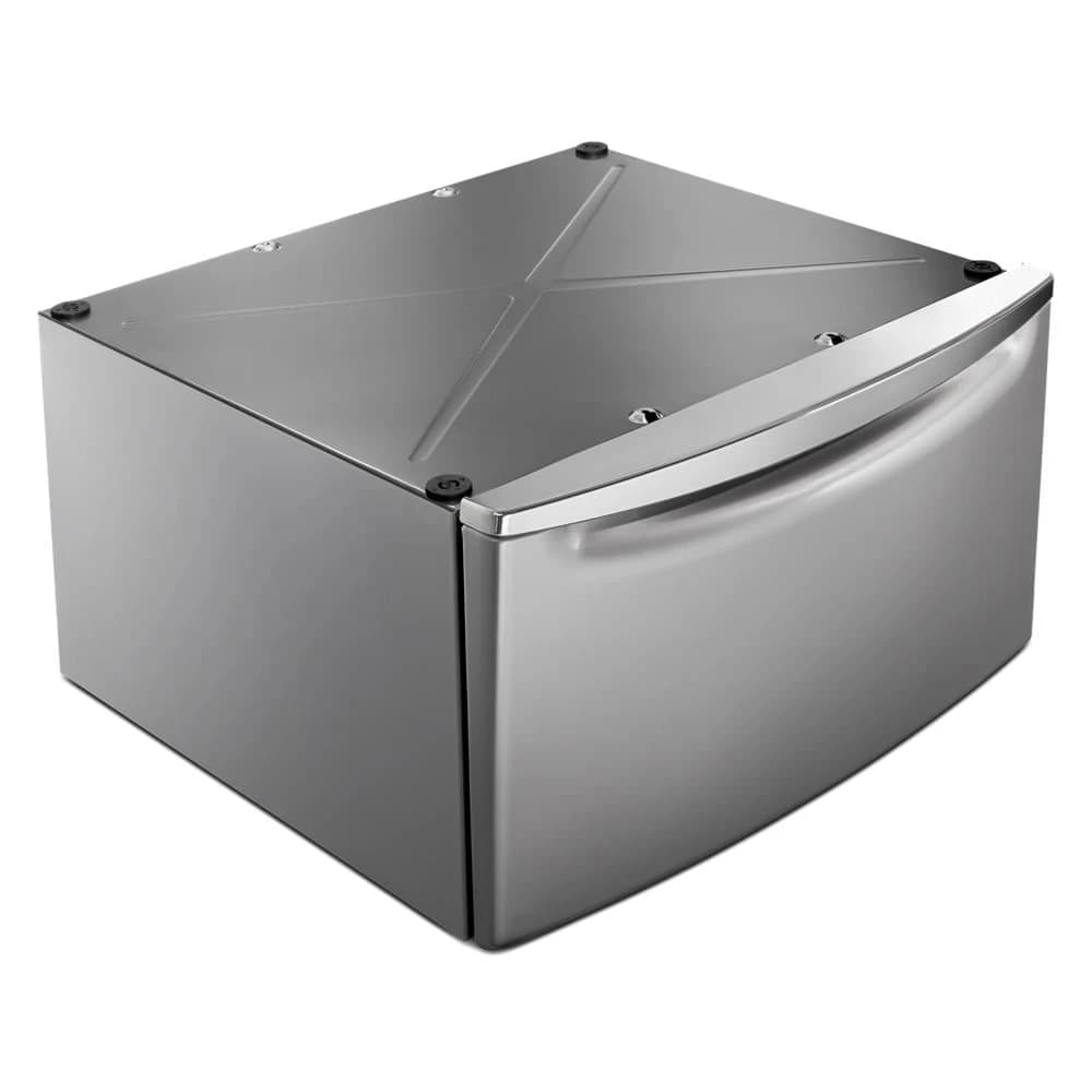 15.5" Pedestal for Front Load Washer and Dryer with Storage