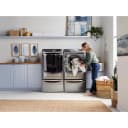 15.5" Pedestal for Front Load Washer and Dryer with Storage view 19
