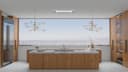 Ceiling Mount Island Range Hood view 2
