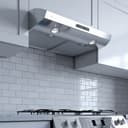 30" 350 CFM Under Cabinet Range Hood White view 3