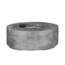 Fire cylinder 36" x 32" Natural gas fired GFRC view 1