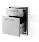 19" Double Drawer view 2