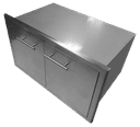 36" Sealed Pantry, Stainless Steel view 8