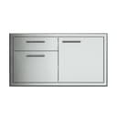 42" 304 Steel Door and Drawer view 1
