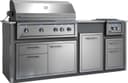 Factory Assembled, Appliance Ready Designer Island view 1