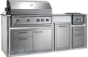Factory Assembled, Appliance Ready Designer Island view 1