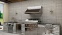 42" Pro-Grade Grill w/ Rotiss Burner view 3