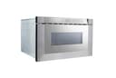 24" Built-In Microwave Drawer - Silver Mirror Finish view 4
