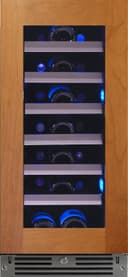 15" Wine Cooler, Panel Ready Glass, Right Hinge view 1