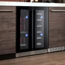 24" Beverage/Wine Double Door view 3