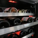 Dual Zone Wine Cooler, 24" Glass, Right Hinge view 3