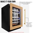 24" Designer Undercounter ADA Wine Storage view 11