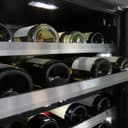 24" Wine Cooler, Dual Zone Panel Ready Glass, Left Hinge view 5