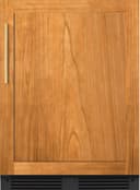 Wine Cooler, Dual Zone 24" Solid Panel Ready Door, Right Hinge view 1