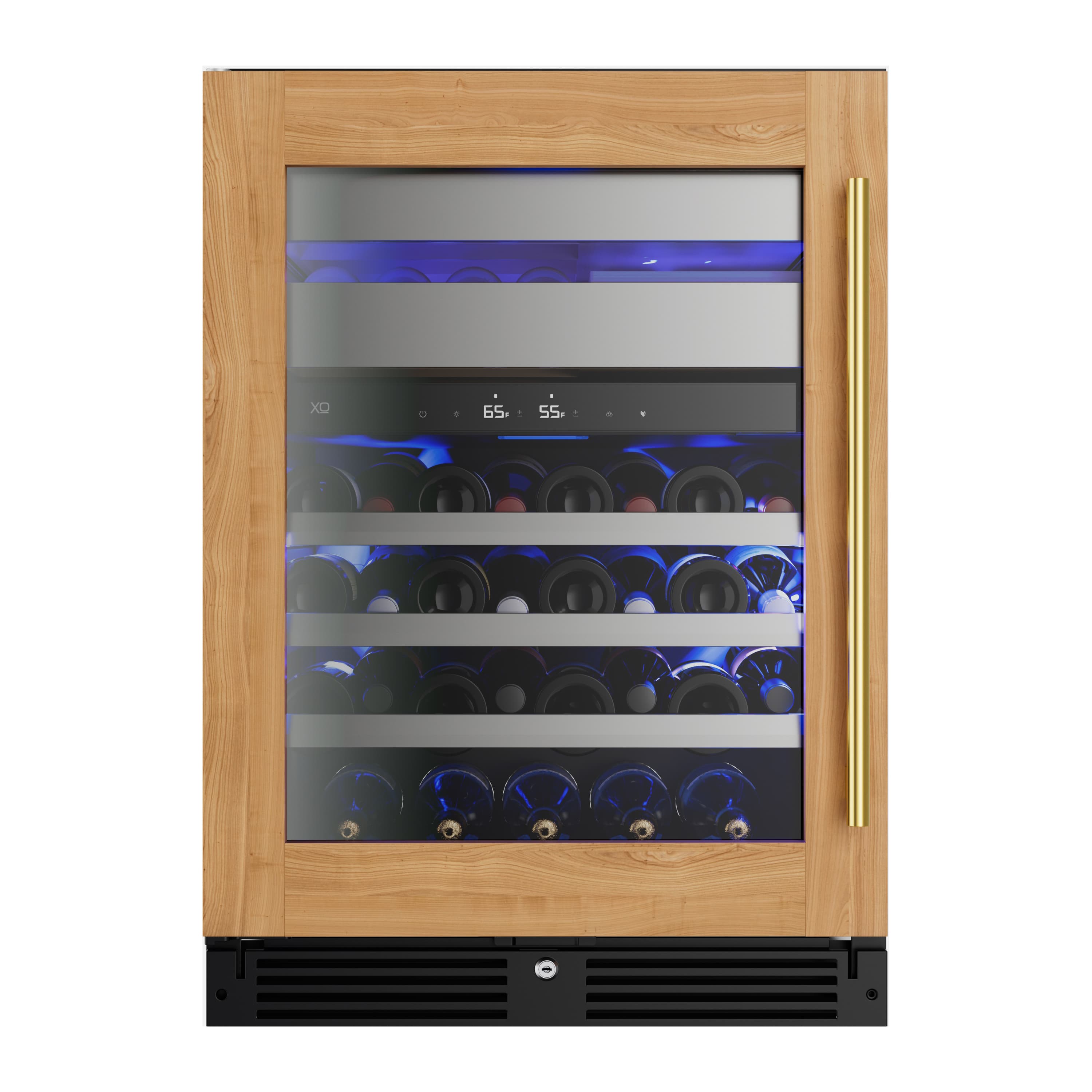 Wine and Weed 24" Panel Ready Glass, Left Hinge