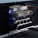 Wine and Weed 24" Panel Ready Glass, Left Hinge view 3