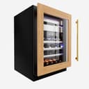 Wine and Weed 24" Panel Ready Glass, Left Hinge view 4