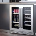 30" Beverage/Wine Double Door view 4