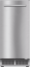 15" Clear Gourmet Ice Maker Fingerprint Resistant Stainless Steel view 1