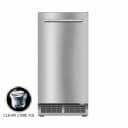 15" Clear Gourmet Ice Maker view 3