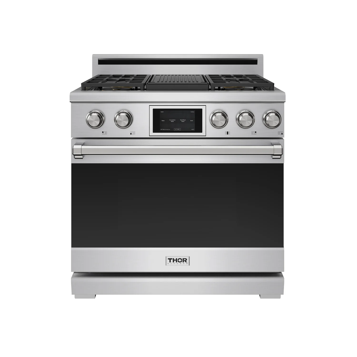 X Series 36-inch Professional Freestanding Dual Fuel Range Lp Converted
