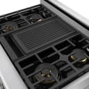 X Series 36-inch Professional Freestanding Dual Fuel Range Lp Converted view 9