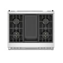 X Series 36-inch Professional Freestanding Dual Fuel Range Lp Converted view 6