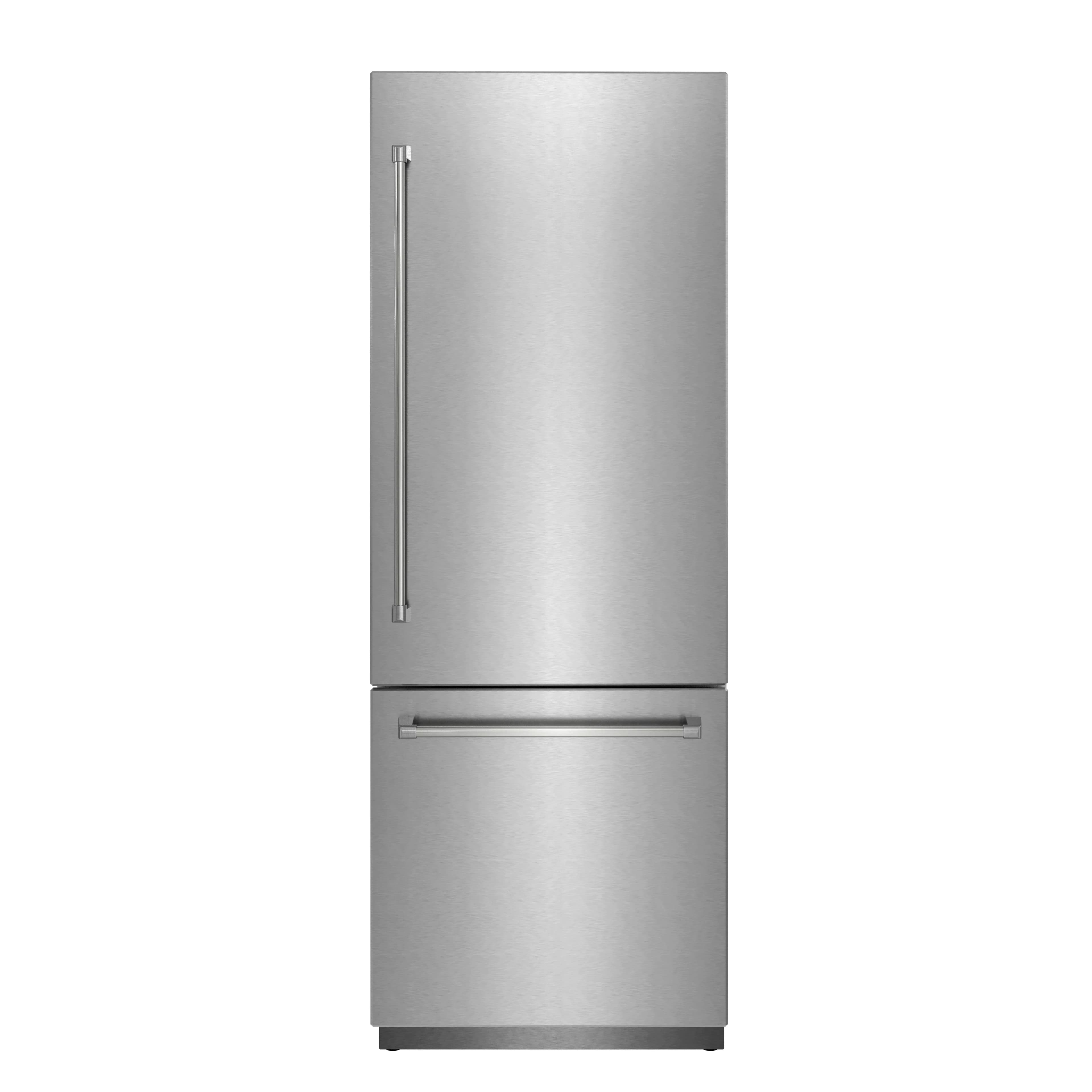 30-inch Built-in Stainless-steel Panel-ready Bottom Mount Refrigerator