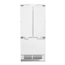 36-inch French Door Built-in Stainless-steel Panel-ready Refrigerator view 2