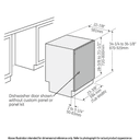 GE Monogram® Fully Integrated Dishwasher view 17