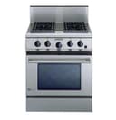 GE Monogram® 30" Free-Standing Professional Gas Range with 4 Burners and Convection Oven (Liquid Propane) view 2