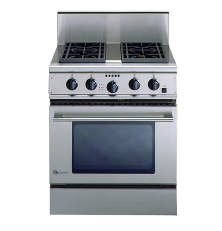 GE Monogram® 30" Free-Standing Professional Gas Range with 4 Burners and Convection Oven (Natural Gas)
