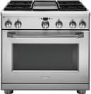Monogram 36" Dual-Fuel Professional Range with 4 Burners and Griddle (Natural Gas) view 1