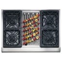 GE Monogram® 36" Professional Range with 4 Burners and Grill (Liquid Propane) view 3