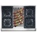 GE Monogram® 36" Dual-Fuel Professional Range with 4 Burners and Grill (Liquid Propane) view 3