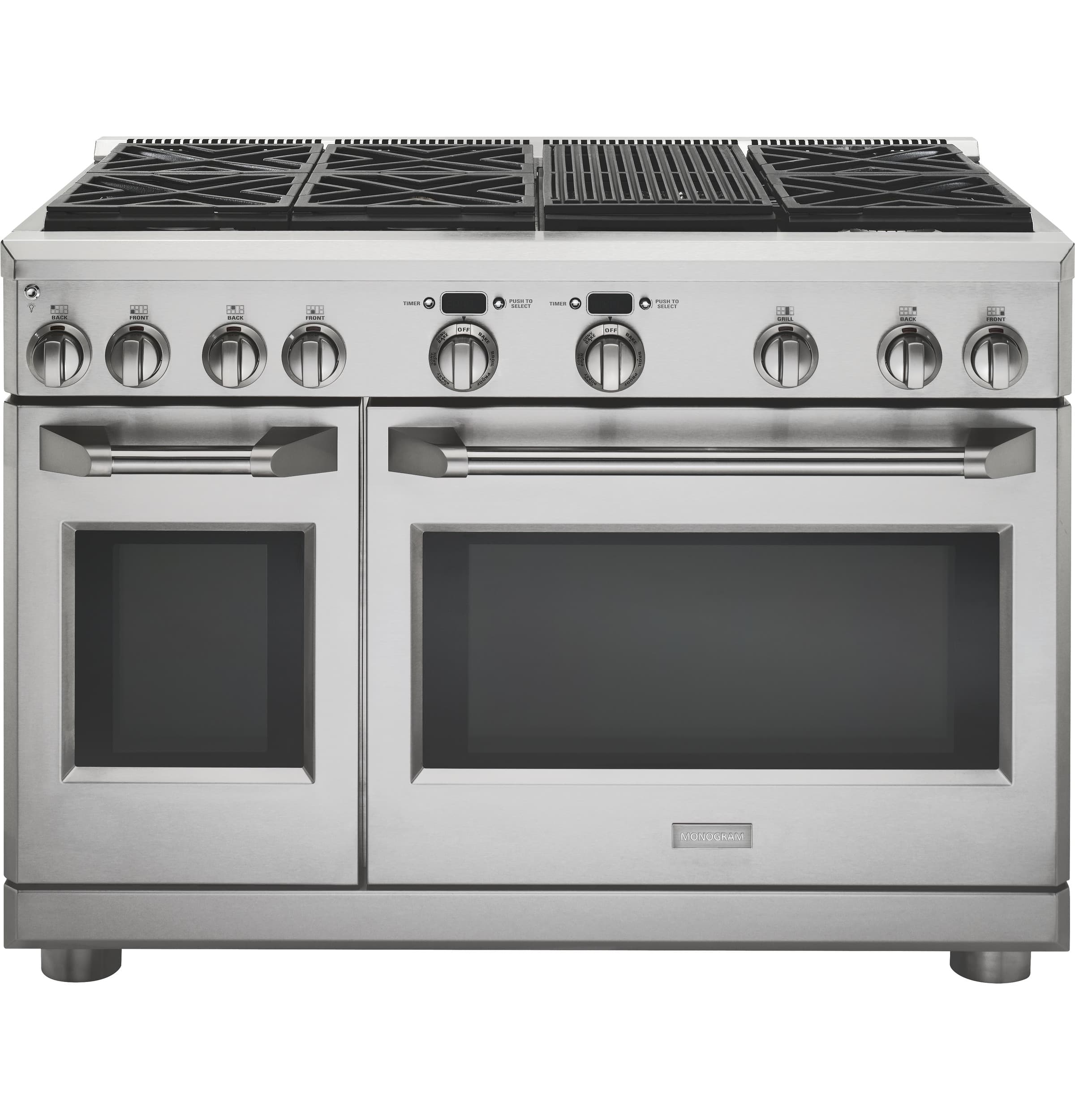 GE Monogram® 48" Dual-Fuel Professional Range with 6 Burners and Grill (Liquid Propane)