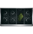 Monogram 48" Dual-Fuel Professional Range with 6 Burners and Grill (Natural Gas) view 2