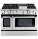GE Monogram® 48" Dual-Fuel Professional Range with 6 Burners and Griddle (Liquid Propane) view 1
