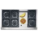GE Monogram® 48" Dual-Fuel Professional Range with 6 Burners and Griddle (Liquid Propane) view 3