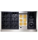 GE Monogram® 48" Professional Range with 6 Burners and Griddle (Natural Gas) view 2
